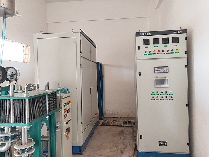 湖南腾驰环保科技有限公司60KT铅电解车间整流器及铜排安装工程(图5)