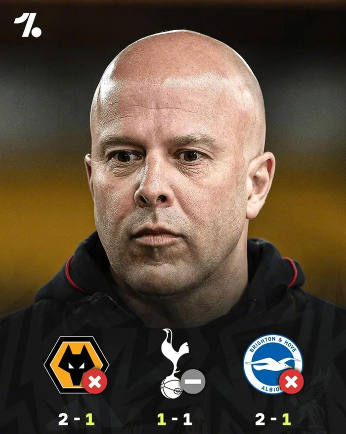 利物浦英超三连败陷泥潭 球队状态持续低迷